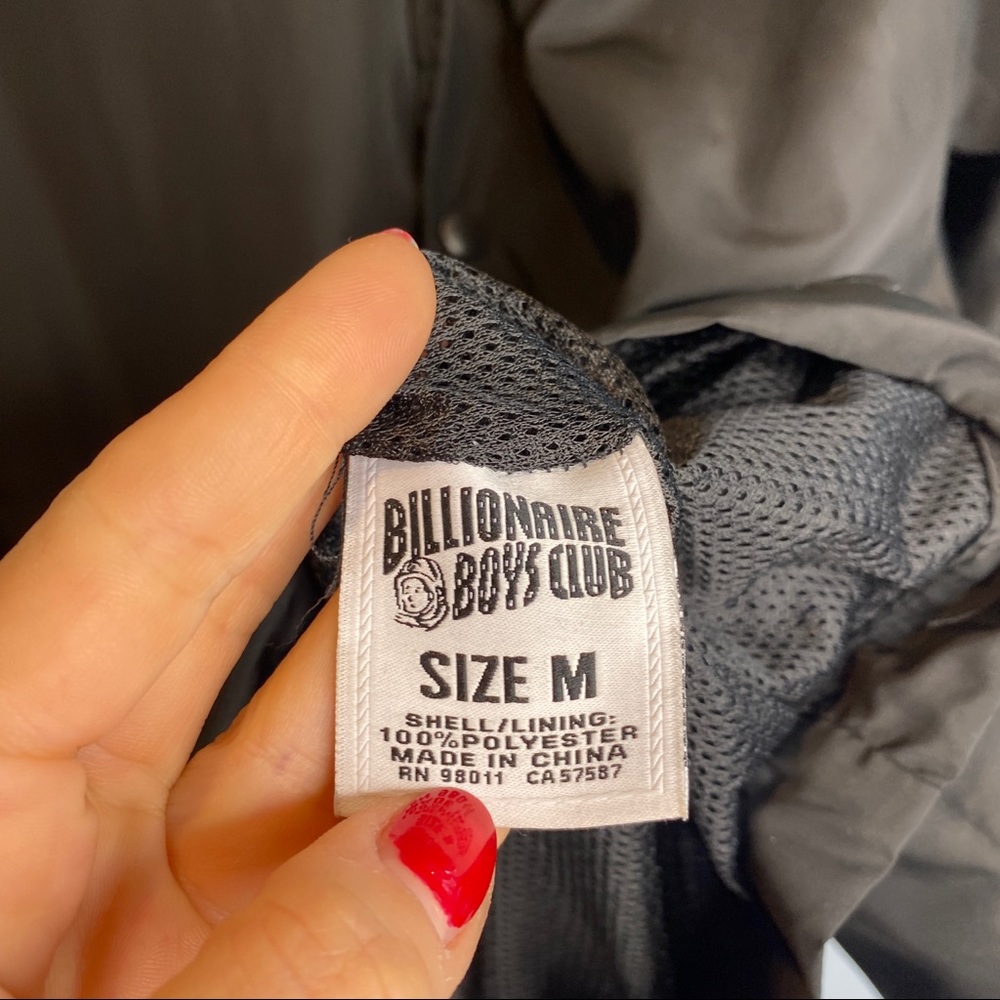 Billionaire Boys Club Black Windbreaker Jacket - Picture 6 of 8